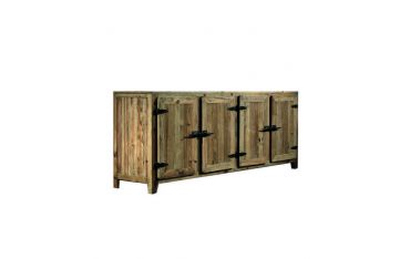 Credenza in Pino Vecchio 4 Ante 6 Ripiani Guarnieri Camomilla