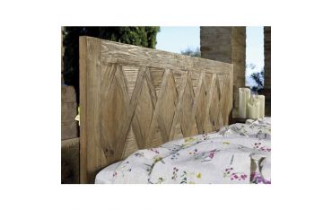 Letto Matrimoniale in Pino Vecchio Guarnieri Menta