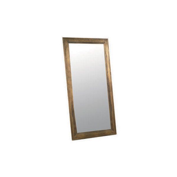 Specchio in Olmo Vecchio Appoggio Per Posizionamento A Terra Guarnieri Sedano