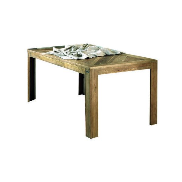 Tavolo con Piano intarsiato in Olmo Vecchio Guarnieri Pioppo CM180X90X78