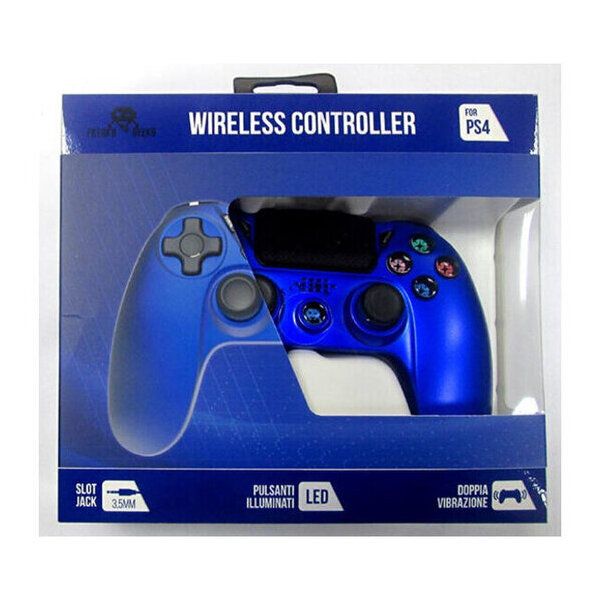 Controller Wireless per PS4 Freaks And Geeks Blu Metal - 140064C