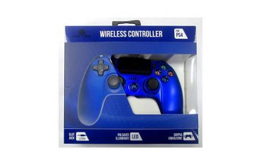 Controller Wireless per PS4 Freaks And Geeks Blu Metal - 140064C