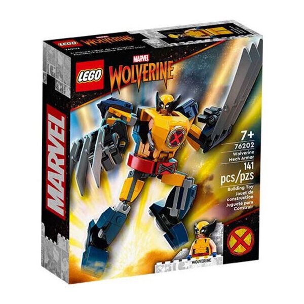 Lego Super Heroes Wolverine Armatura Mech - 76202