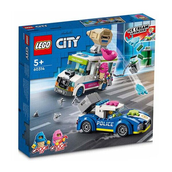 Lego City Il Furgone dei Gelati e Inseguimento della Polizia - 60314