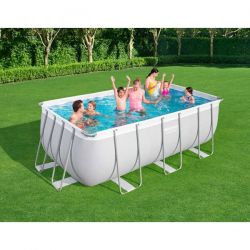 Piscina Bestway Power Steel Rettangolare cm 404x201x100h - 56441