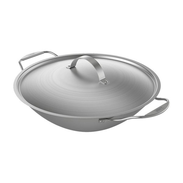 Wok Weber Crafted​ GBS con Cestello per Cottura a Vapore - 7684