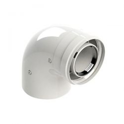 Curva coassiale 60/100 condensazione a 90°