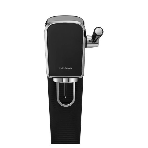 SodaStream Bottiglia Sottile Per Acqua Frizzante, 0,5 L, Lavabile In Lavastoviglie, Colore Nero, Confezione Da 2