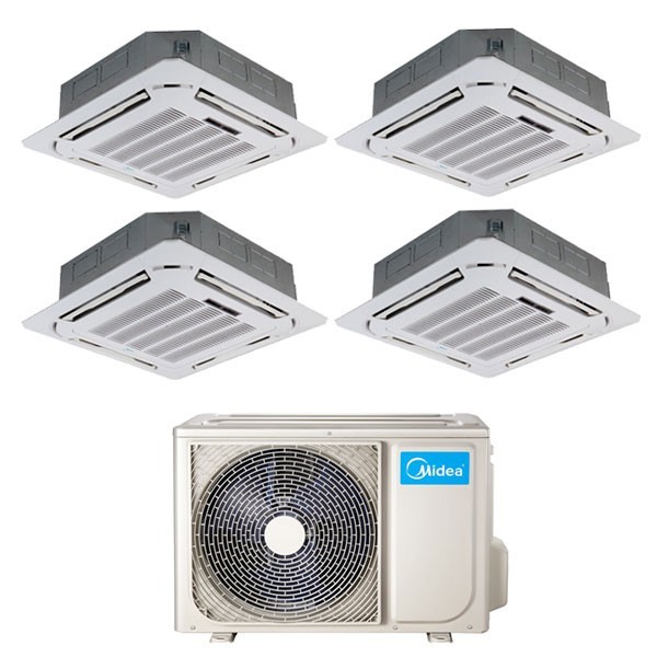 Climatizzatore Midea Cassetta Quadr Split 9000+9000+9000+9000 4N-105K