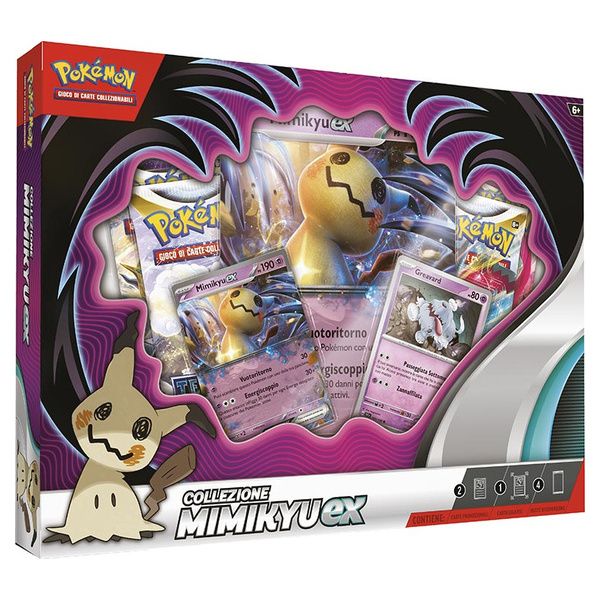 Carte da Collezione Pokemon V Box Collezione Mimikyuex - PK60285-IS,  acquista su Hidrobrico