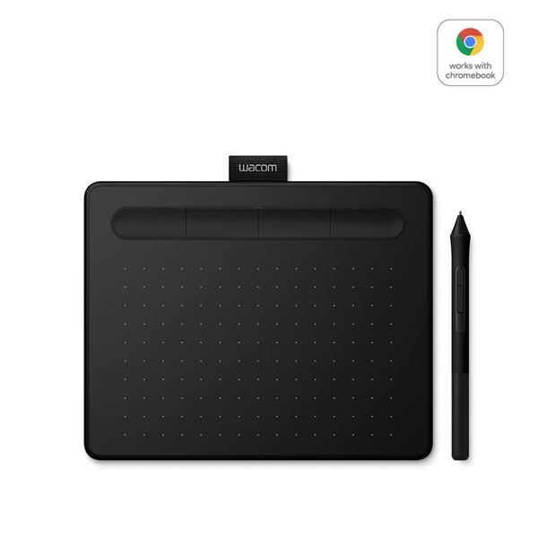Intuos Small Black - Tavoletta Con Penna - Wacom - WCM.CTL-4100K-S