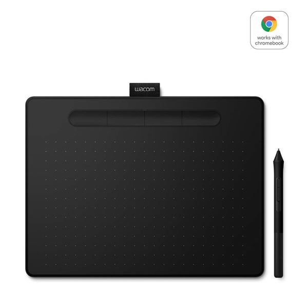 Intuos Small Black - Tavoletta Con Penna - Wacom - WCM.CTL-4100K-S