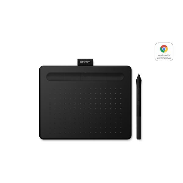 Intuos Small Bluetooth Black - Tavoletta Con Penna - Wacom - WCM.CTL-4100WLK-S