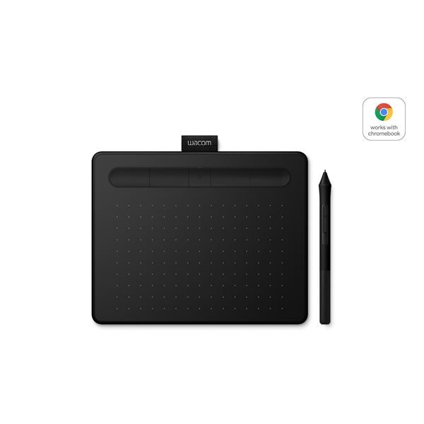 Intuos Small Bluetooth Black - Tavoletta Con Penna - Wacom - WCM.CTL-4100WLK-S