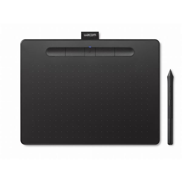 Intuos Medium Bluetooth Black - Tavoletta Con Penna - Wacom - WCM.CTL-6100WLK-S