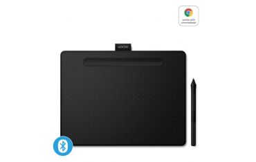 Intuos Medium Bluetooth Black - Tavoletta Con Penna - Wacom - WCM.CTL-6100WLK-S
