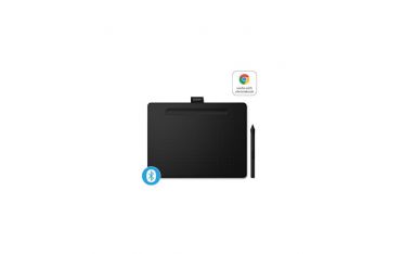 Intuos Medium Bluetooth Black - Tavoletta Con Penna - Wacom - WCM.CTL-6100WLK-S