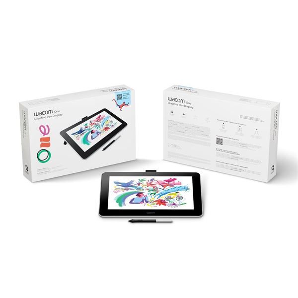Wacom One 13\" -  Display Creativo Con Penna - Wacom - WCM.DTC133W0B