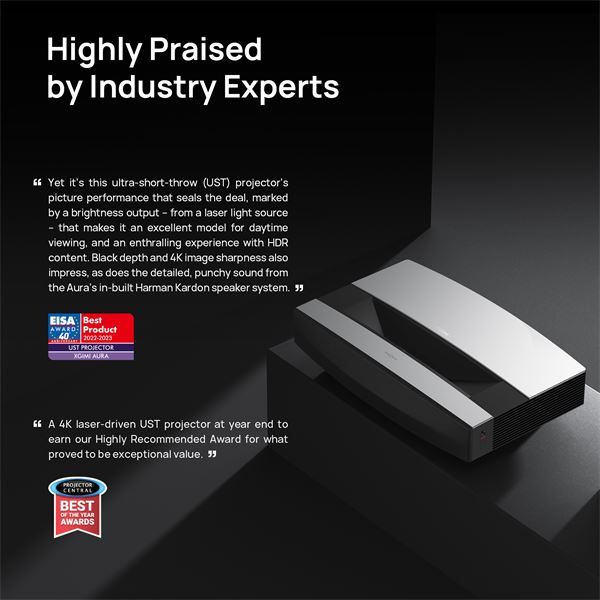 Aura - Proiettore Laser 4k A Corto Raggio - Xgimi - XGM.XM03A