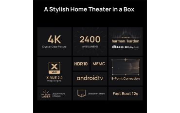 Aura - Proiettore Laser 4k A Corto Raggio - Xgimi - XGM.XM03A