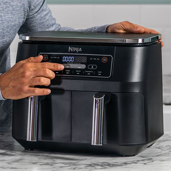 Friggitrice Ad Aria A Doppia Zona 6 In 1 Ninja Foodi Da 7,6l Af300eu - Ninja - NNJ.AF300EU