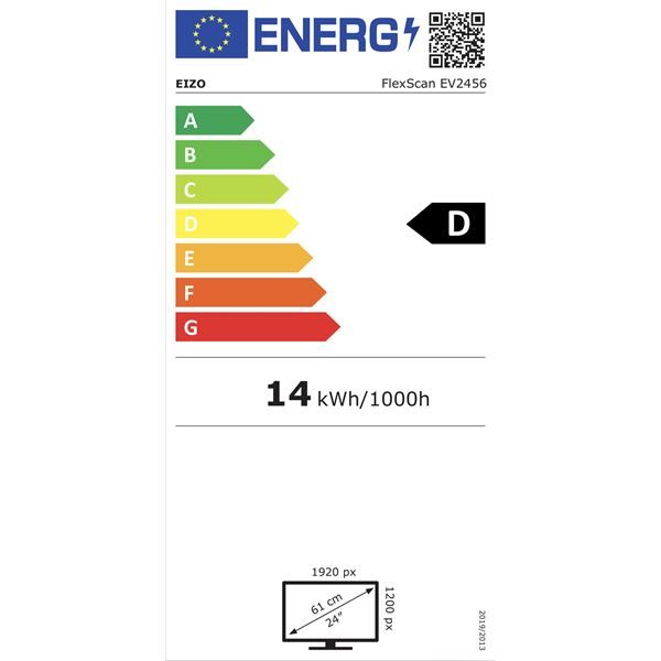 Monitor Flexscan Ev2456 - Nero - Eizo - EZO.EV2456/BK