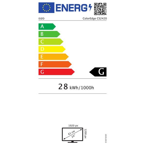 Monitor Coloredge 24\" Cs2420 - Nero - Eizo - EZO.CS2420