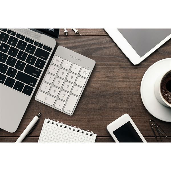 Tastierino Numerico Wireless In Alluminio Silver - Satechi - STC.ST-SALKPS
