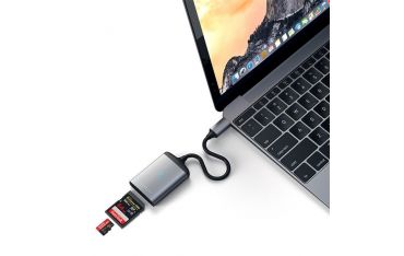 Lettore Di Schede Sd Ush-ii Usb-c Space Gray - Satechi - STC.ST-TCU3CRM