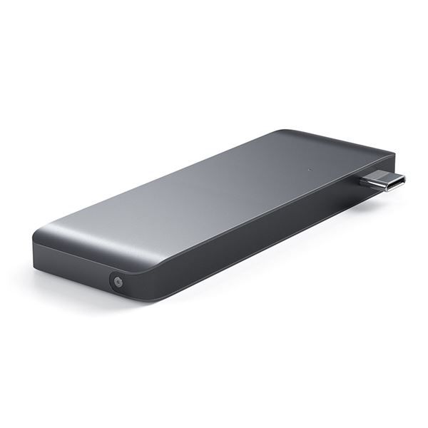 Hub Usb-c Con Card Reader E Porta Usb-c Pass-through Space Gray - Satechi - STC.ST-TCUPM