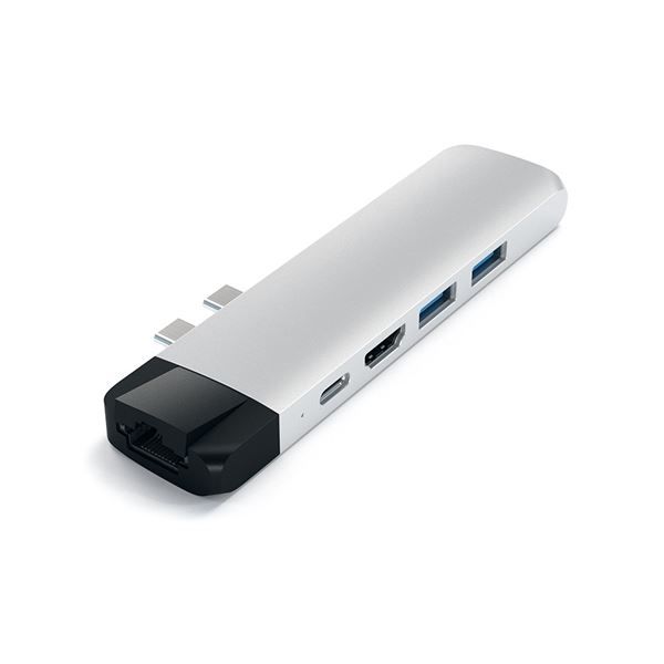 Pro Hub Usb-c Con Ethernet + Hdmi 4k Silver - Satechi - STC.ST-TCPHES