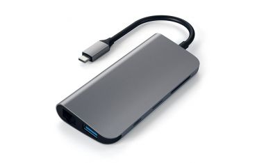 Adattatore Usb-c Multimedia Space Gray - Satechi - STC.ST-TCMM8PAM
