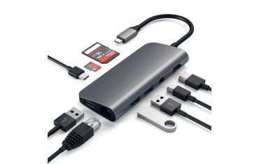 Adattatore Usb-c Multimedia Space Gray - Satechi - STC.ST-TCMM8PAM