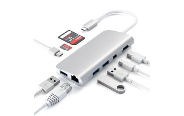 Adattatore Usb-c Multimedia Silver - Satechi - STC.ST-TCMM8PAS