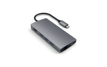 Adattatore Usb-c Multi-porta 4k Ethernet V2 Space Gray - Satechi - STC.ST-TCMA2M
