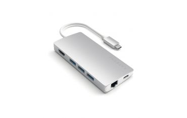 Adattatore Usb-c Multi-porta 4k Ethernet V2 Silver - Satechi - STC.ST-TCMA2S