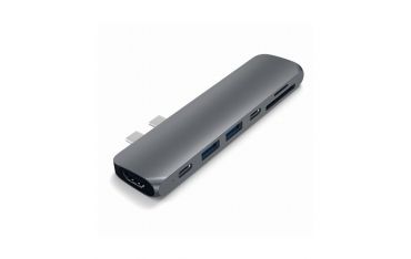 Pro Hub Usb-c Con 4k Hdmi + Usb-c + Card Reader Space Gray - Satechi - STC.ST-CMBPM