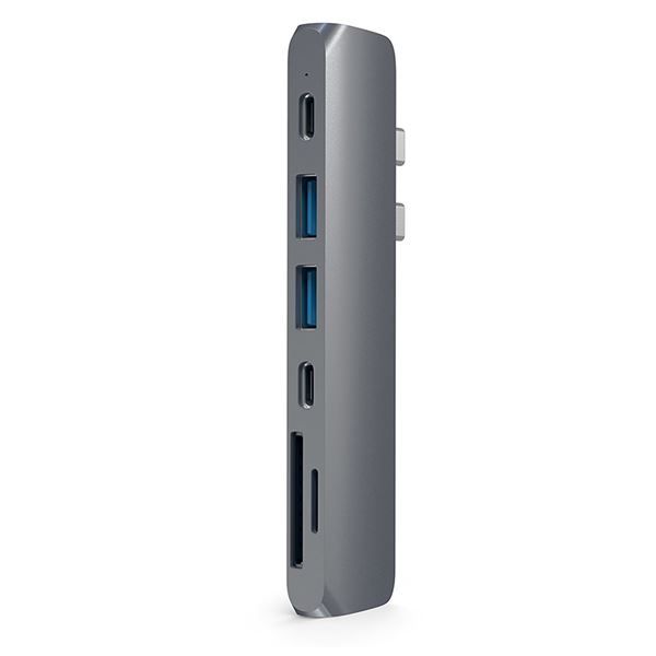 Pro Hub Usb-c Con 4k Hdmi + Usb-c + Card Reader Space Gray - Satechi - STC.ST-CMBPM