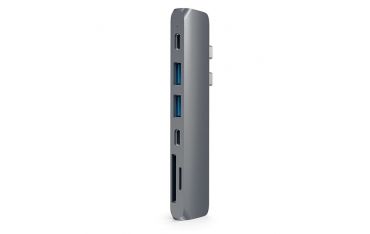 Pro Hub Usb-c Con 4k Hdmi + Usb-c + Card Reader Space Gray - Satechi - STC.ST-CMBPM