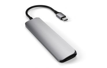 Adattatore Usb-c Slim Multimedia V2 Space Gray - Satechi - STC.ST-SCMA2M