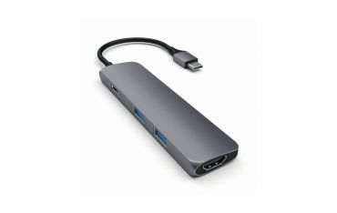Adattatore Usb-c Slim Multi-porta Space Gray - Satechi - STC.ST-CMAM