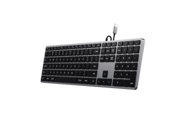 Tastiera Wired Slim W3 Usb-c - Space Gray - Ita - Satechi - STC.ST-UCSW3M-IT