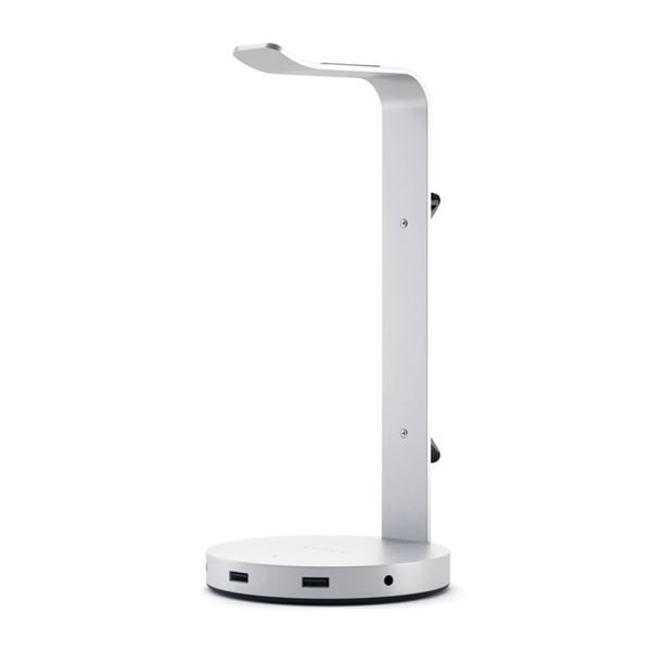 Stand Per Cuffie Hub Usb In Alluminio - Silver - Satechi - STC.ST-UCHSHS