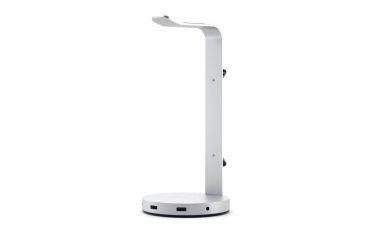 Stand Per Cuffie Hub Usb In Alluminio - Silver - Satechi - STC.ST-UCHSHS