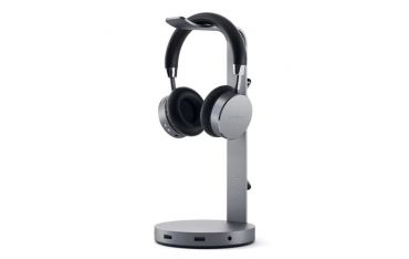 Stand Per Cuffie Hub Usb In Alluminio- Space Gray - Satechi - STC.ST-UCHSHM