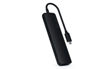 Hub Slim Usb-c Multiporta Con Adattatore Ethernet - Black - Satechi - STC.ST-UCSMA3K