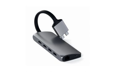 Adattatore Multimediale Type-c Doppio - Space Gray - Satechi - STC.ST-TCDMMAM