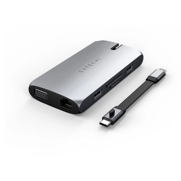 Adattatore Usb-c Multiport On-the-go - Space Gray - Satechi - STC.ST-UCMBAM