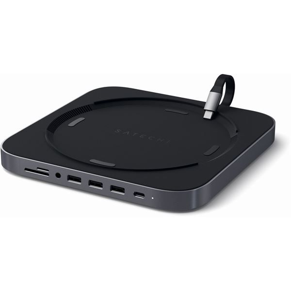 Supporto Con Hub In Alluminio Per Mac Mini - Satechi - STC.ST-ABHFM