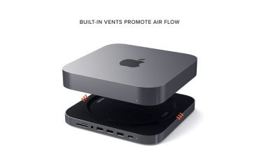 Supporto Con Hub In Alluminio Per Mac Mini - Satechi - STC.ST-ABHFM